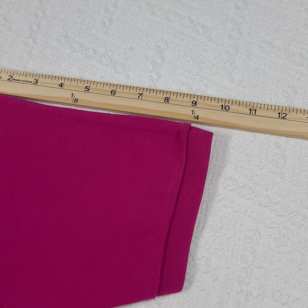 Polo Ralph Lauren Vintage polo Raspberry color Mens Size Large athleisure office - Picture 6 of 7
